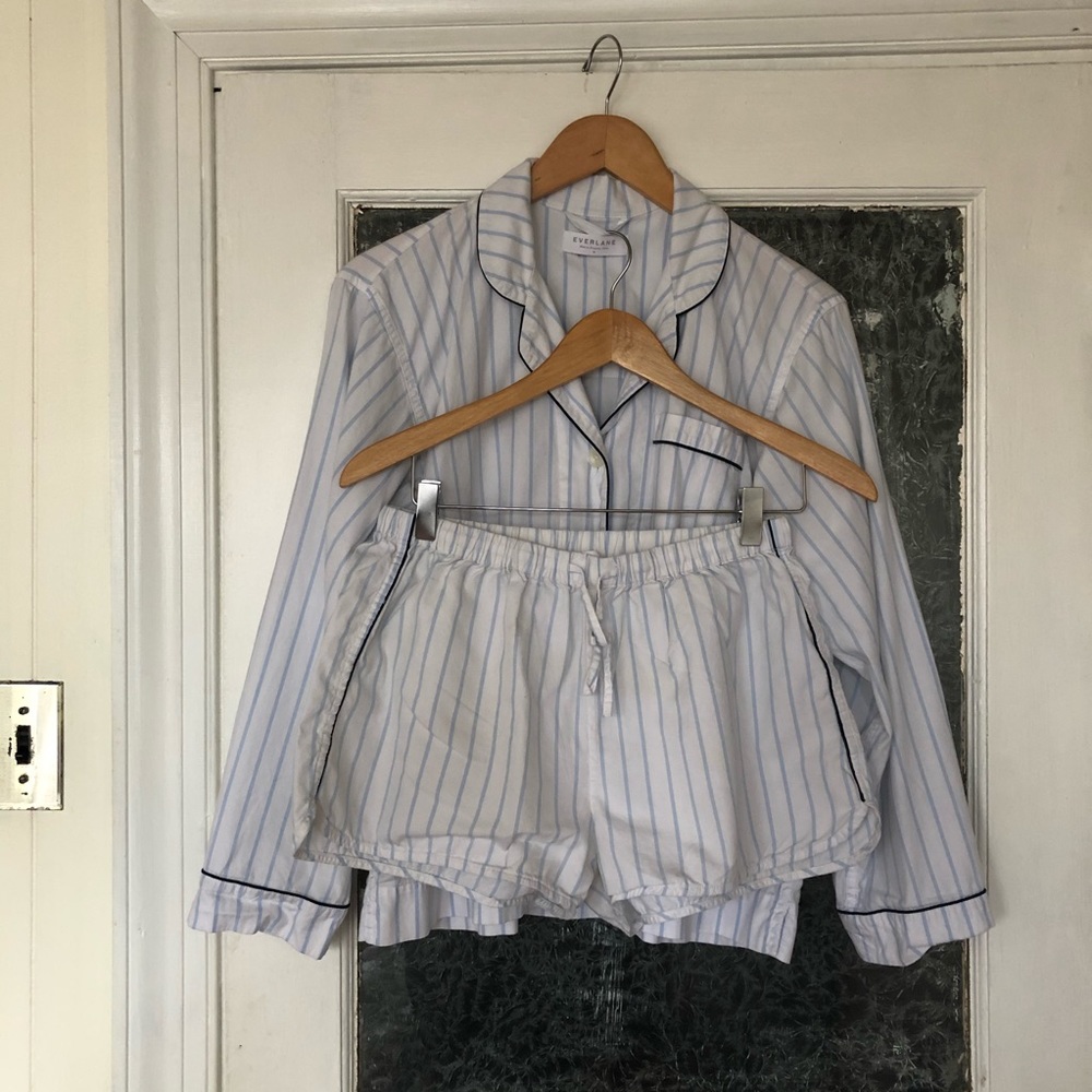 Everlane Oxford style pajama set - Size M